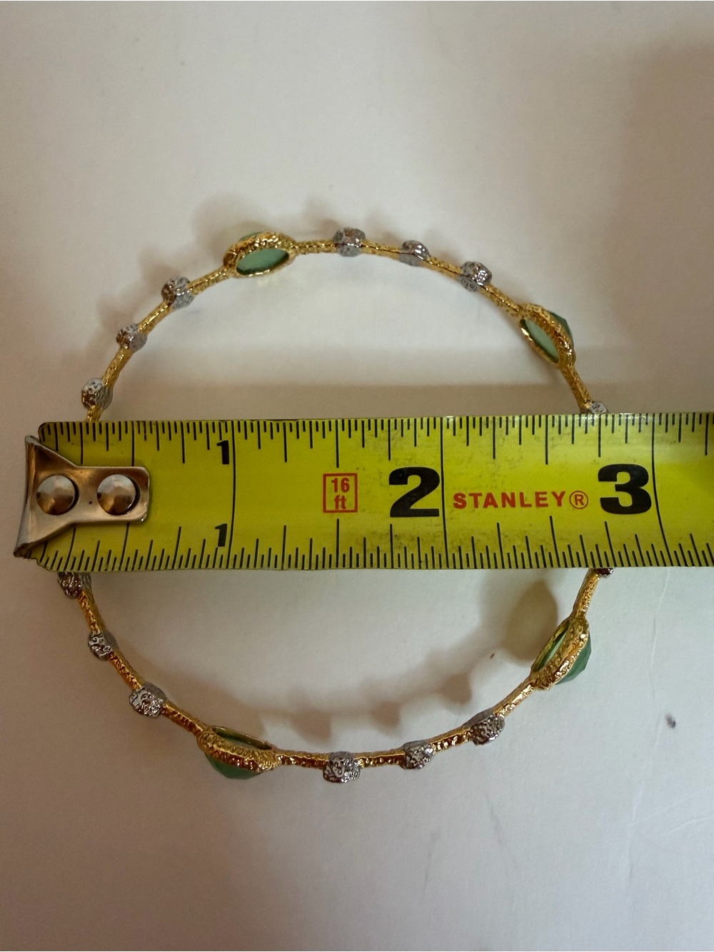 Alexis Bittar Gold-Tone Bangle - Picture 2 of 2